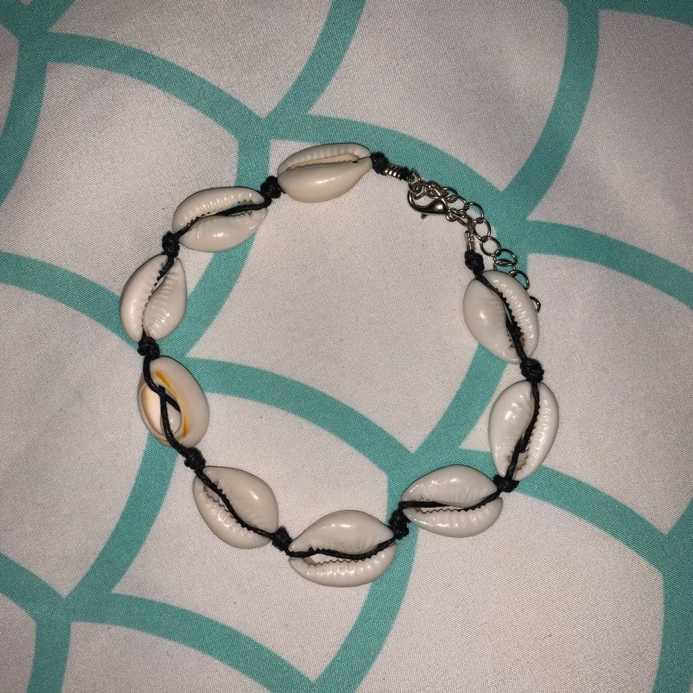 adjustable shell anklet - Picture 2 of 2